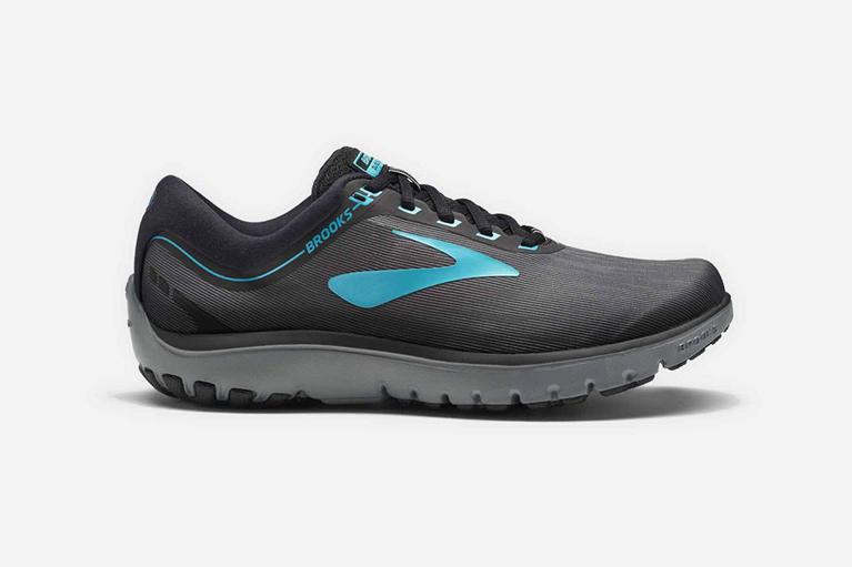 Brooks PureFlow 7 Women's Road Running Shoes - Grey (65274-RTBG)
